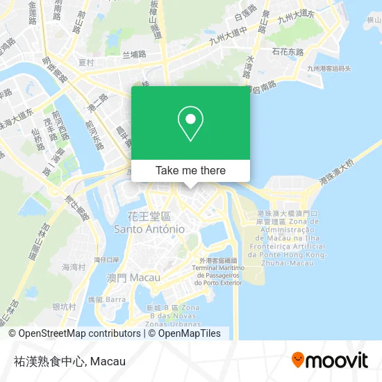 祐漢熟食中心地圖