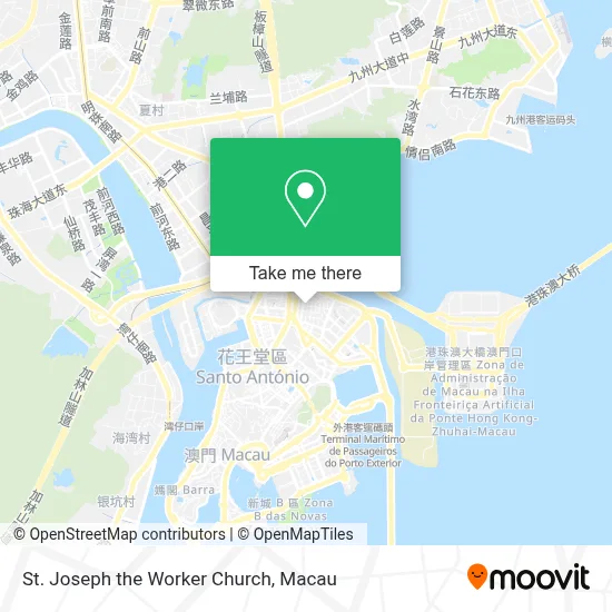 St. Joseph the Worker Church map