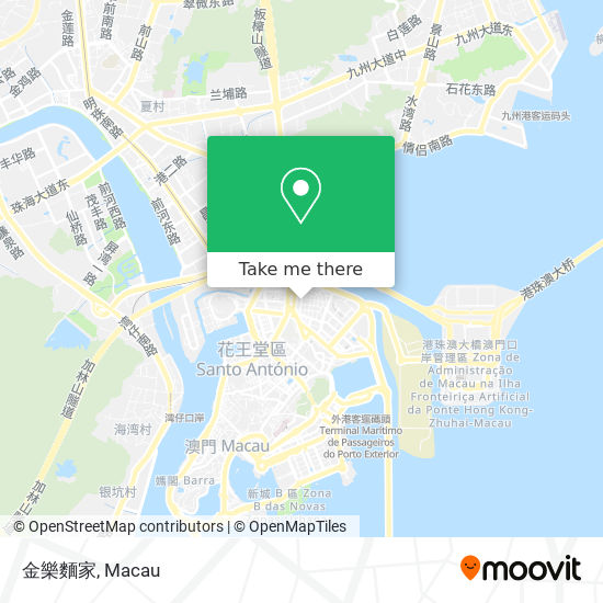 金樂麵家 map