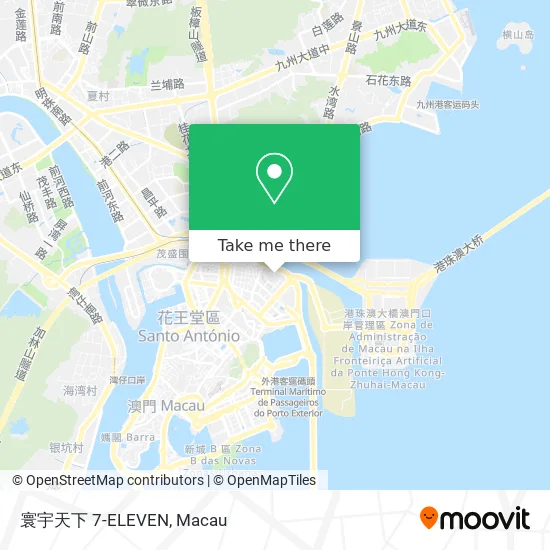 寰宇天下 7-ELEVEN地圖