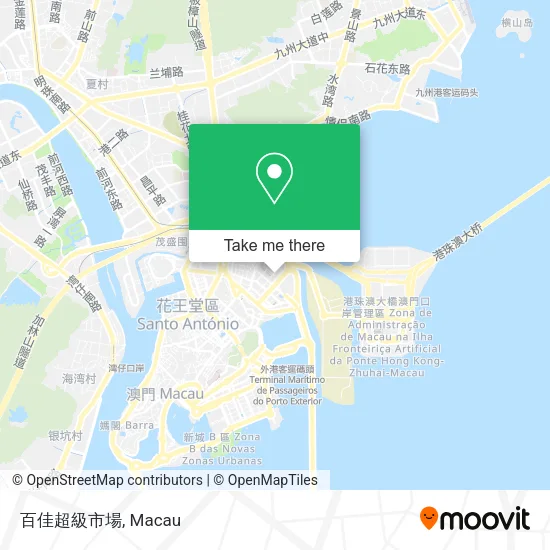 百佳超級市場 map