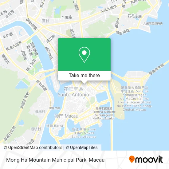 Mong Ha Mountain Municipal Park map