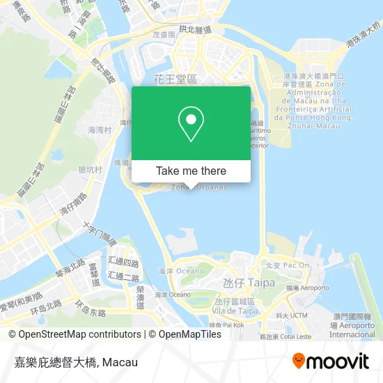 嘉樂庇總督大橋 map