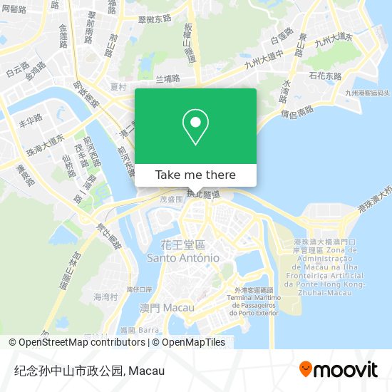 纪念孙中山市政公园 map