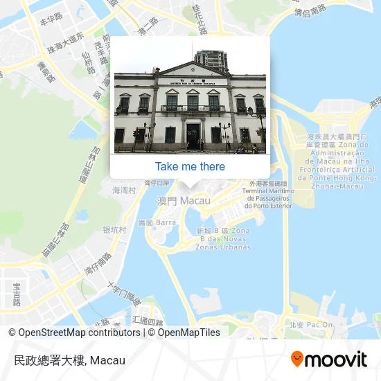 民政總署大樓地圖