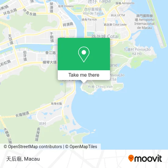 天后廟 map