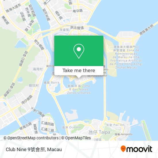 Club Nine 9號會所 map