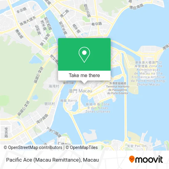 Pacific Ace (Macau Remittance)地圖