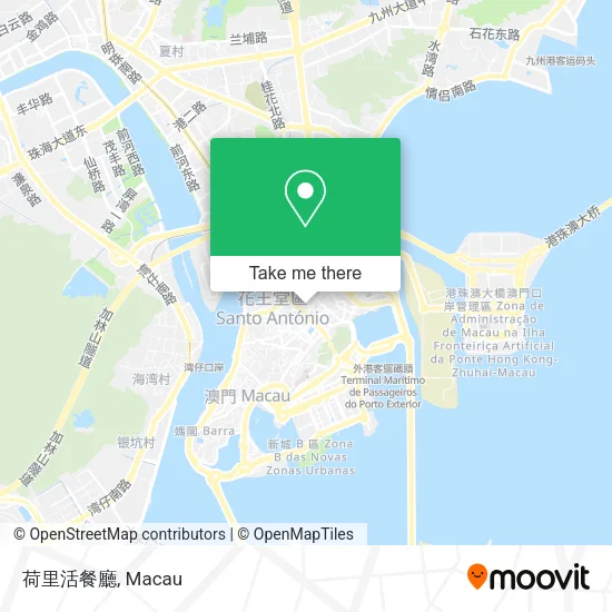 荷里活餐廳地圖