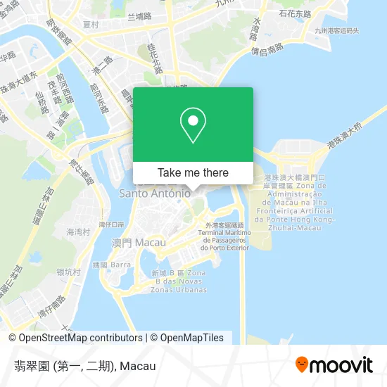 翡翠園 (第一, 二期)地圖
