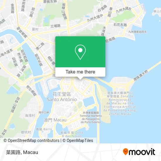 菜園路地圖
