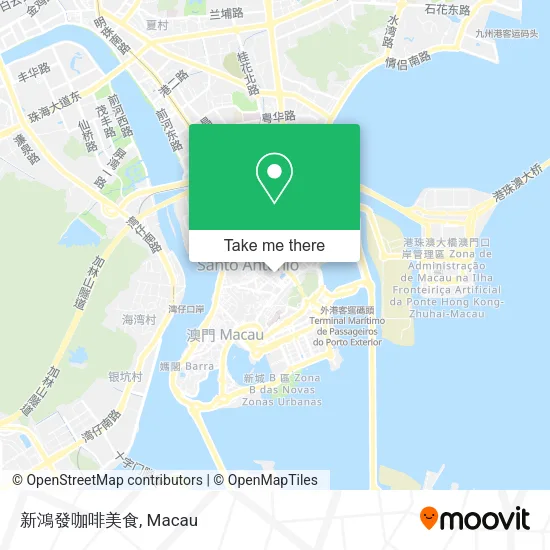 新鴻發咖啡美食地圖