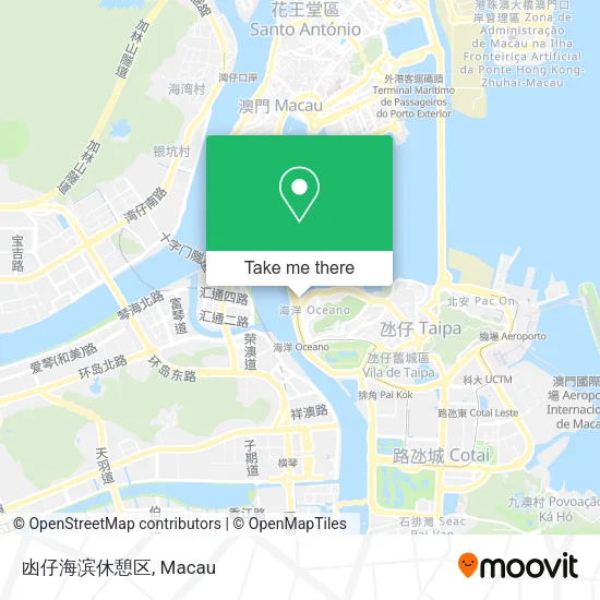凼仔海滨休憩区 map