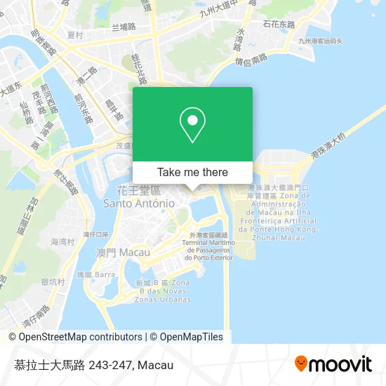 慕拉士大馬路 243-247地圖
