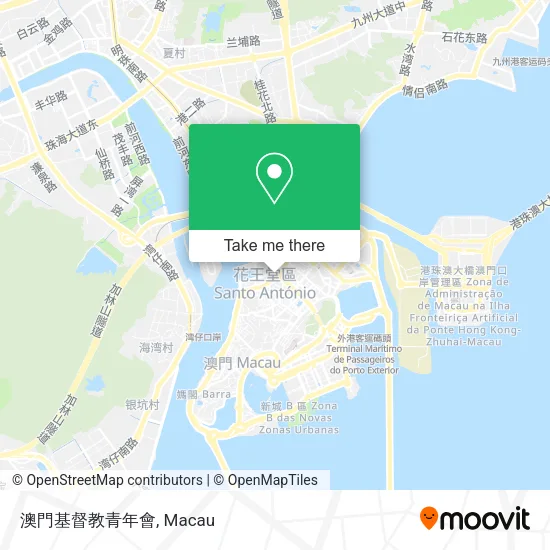 澳門基督教青年會 map