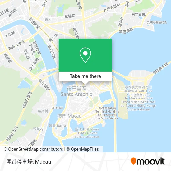 麗都停車場 map
