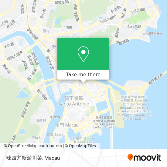 辣四方新派川菜地圖