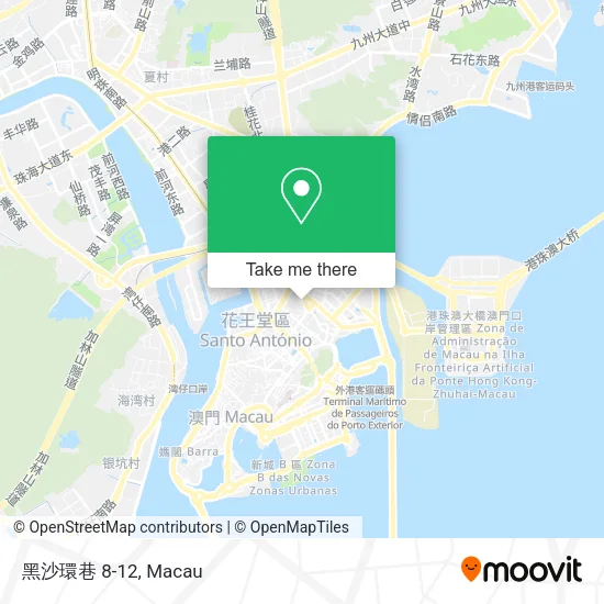 黑沙環巷 8-12地圖