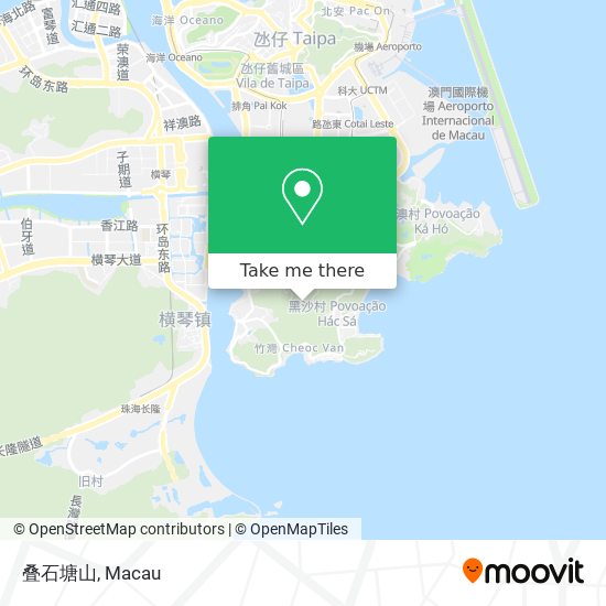 叠石塘山 map