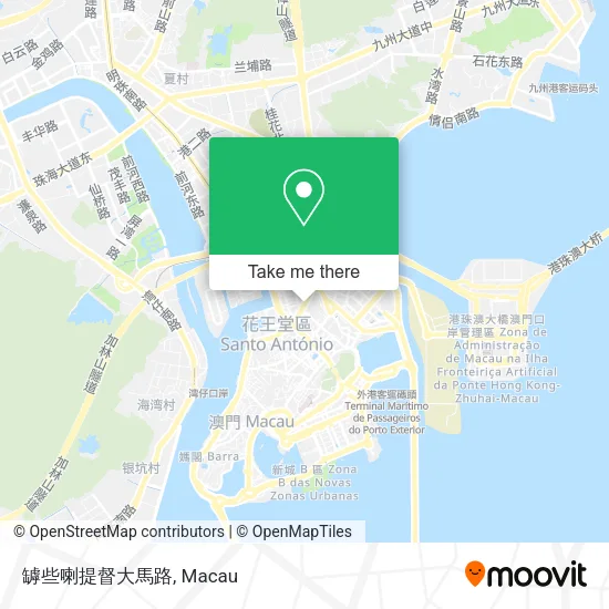 罅些喇提督大馬路 map