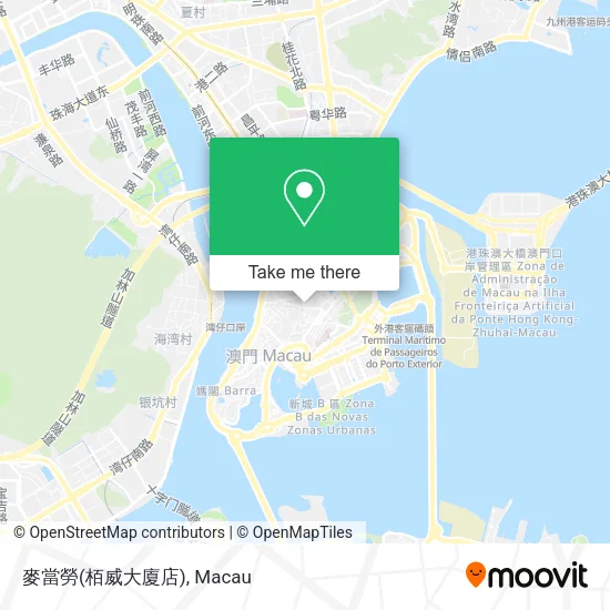 麥當勞(栢威大廈店)地圖