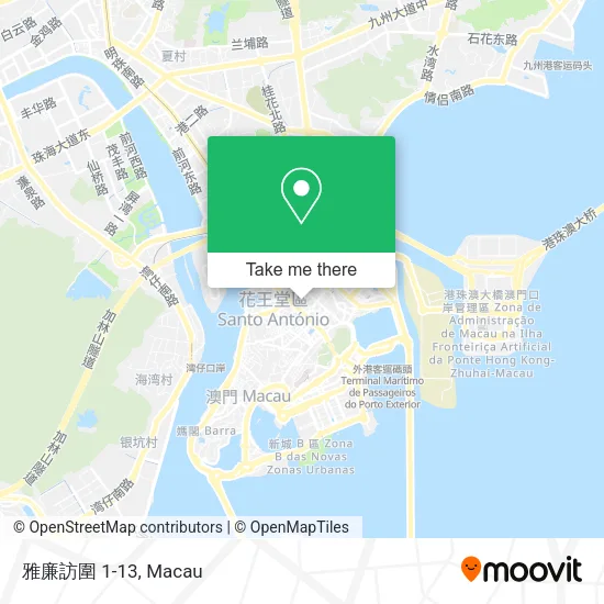雅廉訪圍 1-13 map