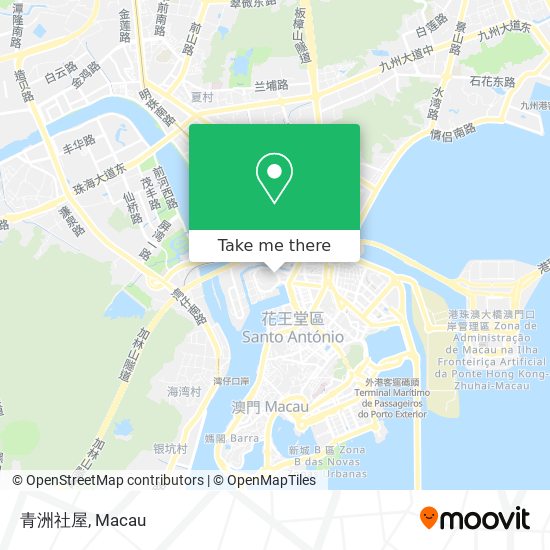 青洲社屋 map
