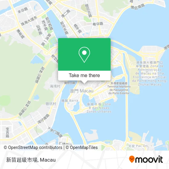 新苗超級市場地圖