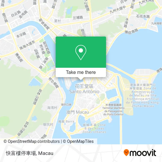 快富樓停車場地圖