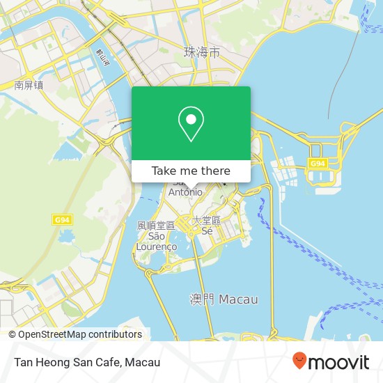 Tan Heong San Cafe map