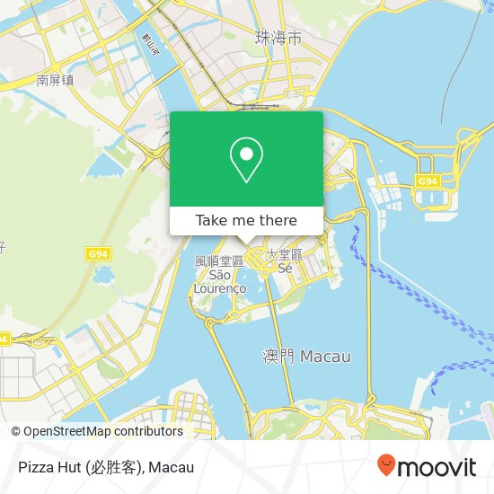 Pizza Hut (必胜客) map