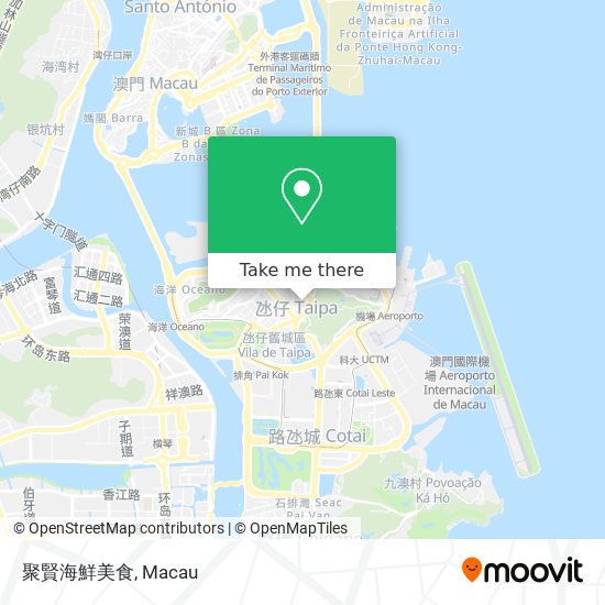 聚賢海鮮美食 map