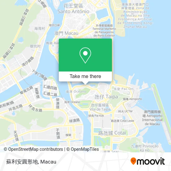 蘇利安圓形地 map