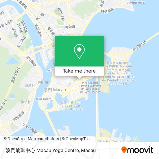 澳門瑜珈中心 Macau Yoga Centre map