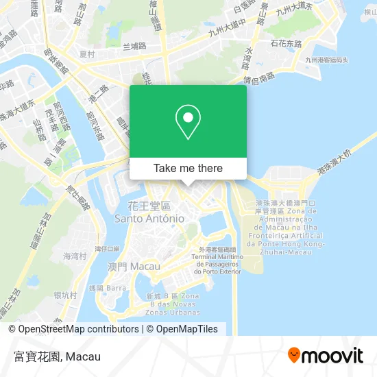 富寶花園 map
