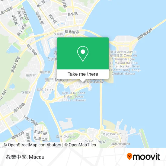 教業中學地圖