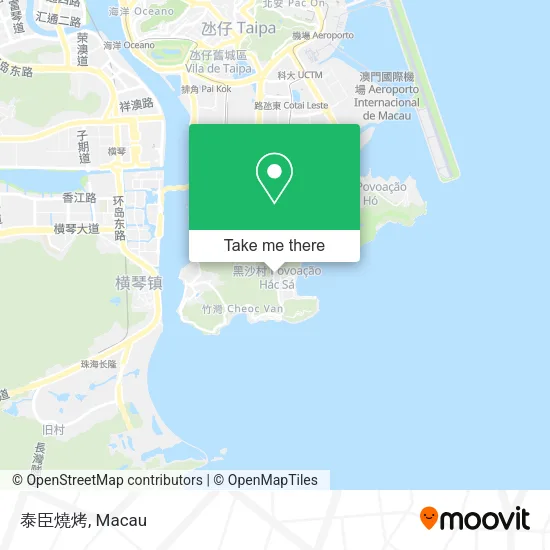 泰臣燒烤 map
