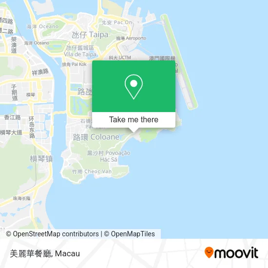 美麗華餐廳地圖