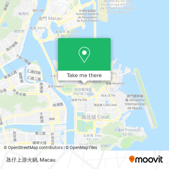 氹仔上游火鍋地圖