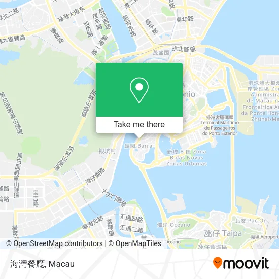 海灣餐廳地圖