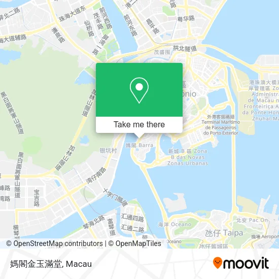 媽閣金玉滿堂地圖