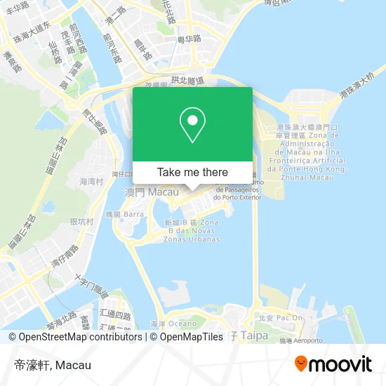 帝濠軒地圖