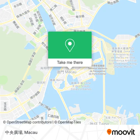 中央廣場地圖