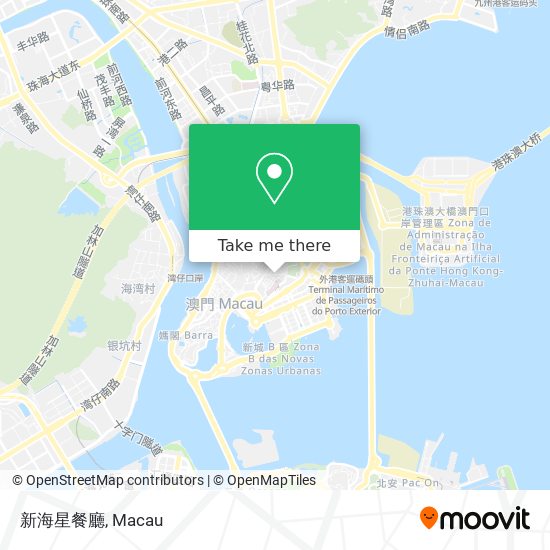 新海星餐廳 map