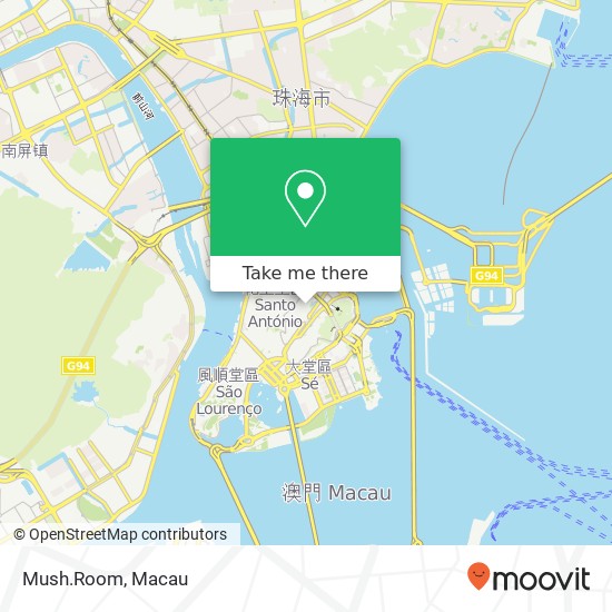 Mush.Room, 美的路主教街 28號 澳門 map
