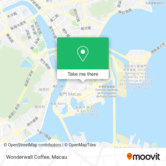 Wonderwall Coffee map