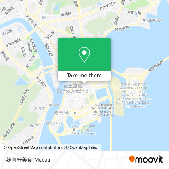 雄興軒美食 map