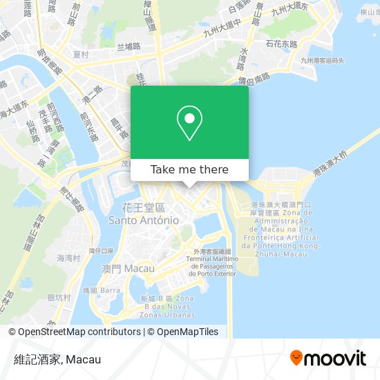 維記酒家 map