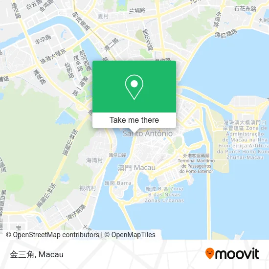 金三角 map