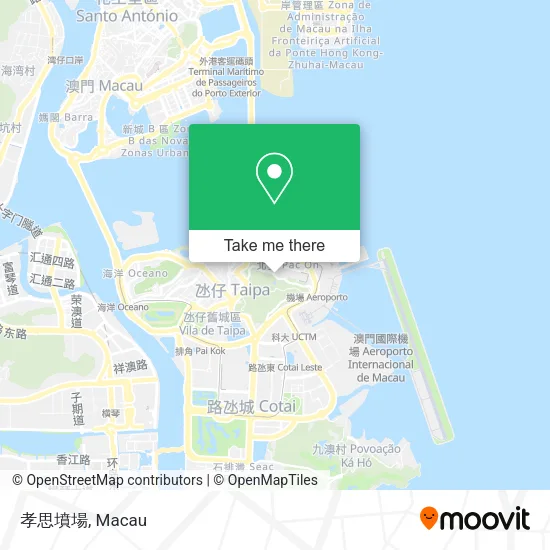 孝思墳場 map